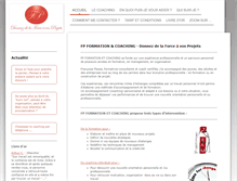 Tablet Screenshot of fp-formation-coaching.com